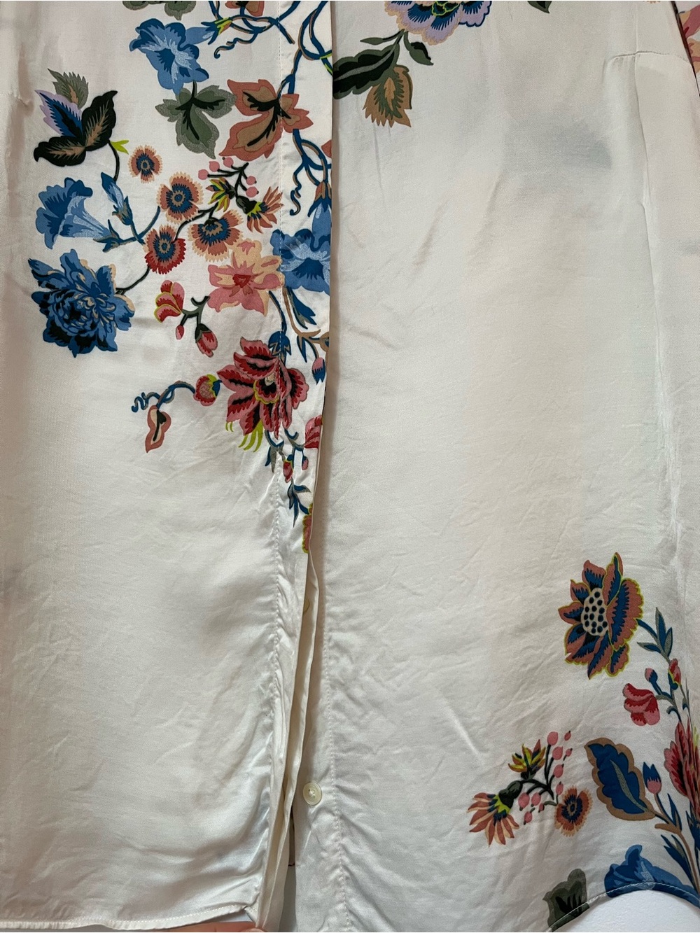 Massimo Dutti flower print blouse - Picture 4 of 13